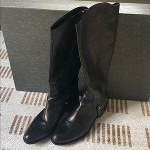 Via Spiga Boots V Cody Black Calf - Size 9.5